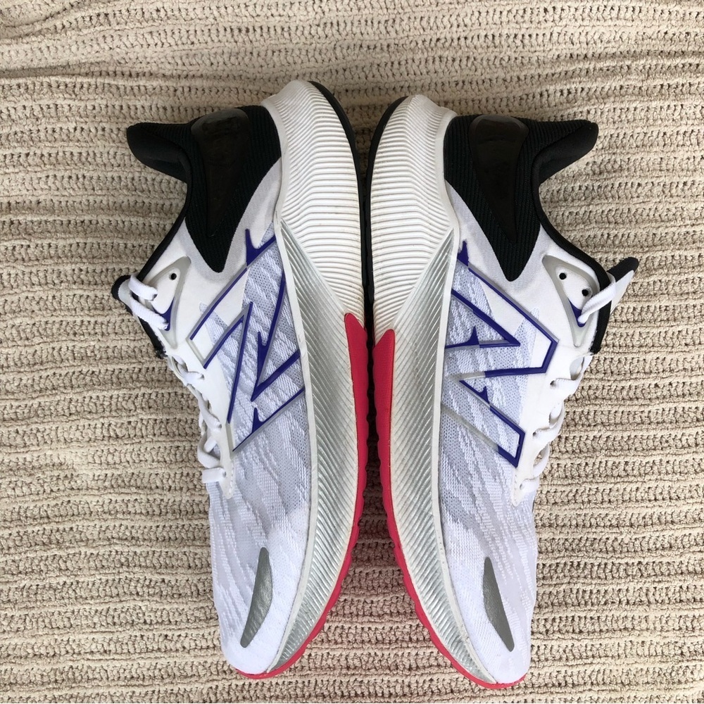 New Balance NB WFCPRLM3 Fuelcell Propel 3 White/Pink/Violet Running Shoes 10B - Picture 7 of 15